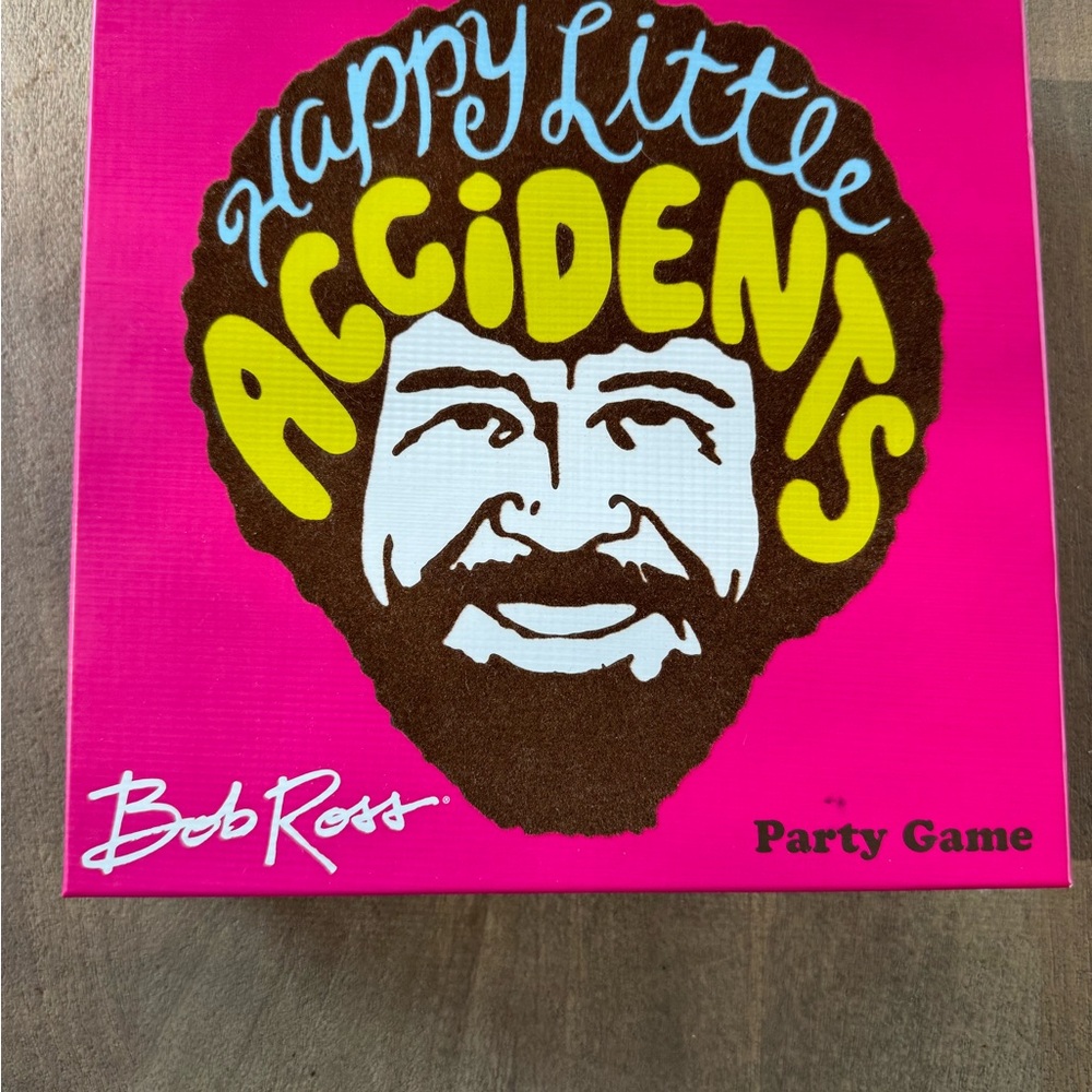 Happy Little Accidents Party Game - Pink